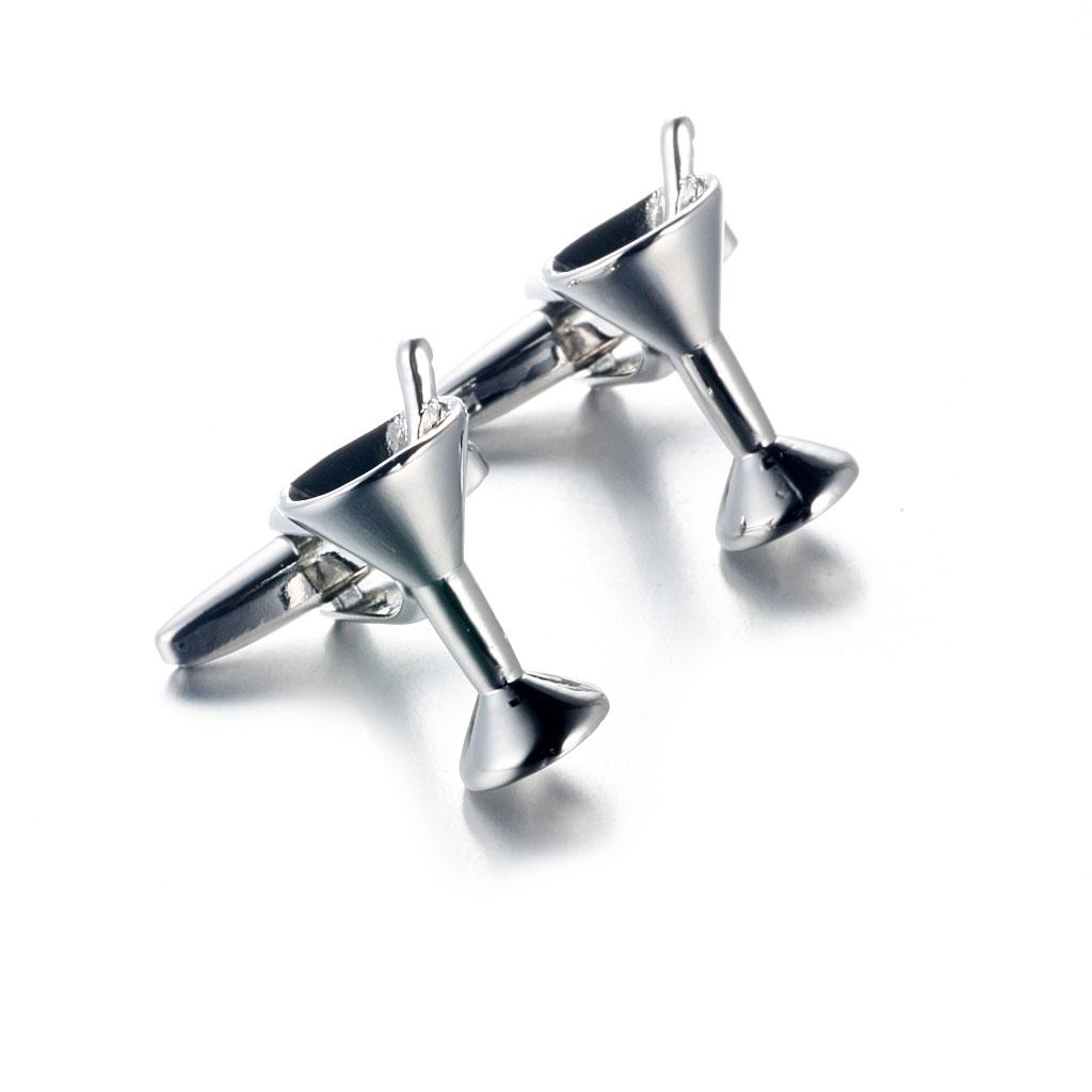 Mens Cufflinks Brass Silver Fa - Cufflinks Silver Set ulasan dan harga