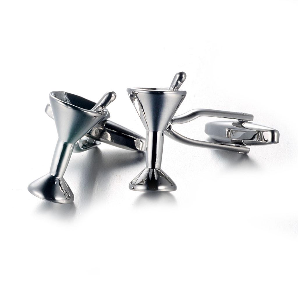Mens Cufflinks Brass Silver Fa - Cufflinks Silver Set ulasan dan harga