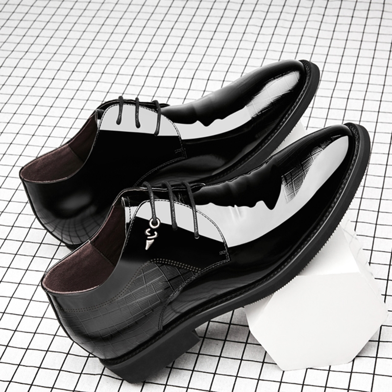 3/6/8 Cm Elevator Shoes Men Dr - Men'S Formal Wear Accessories ulasan dan harga