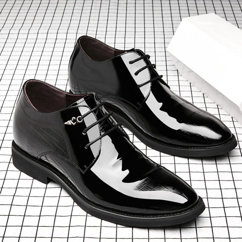 3/6/8 Cm Elevator Shoes Men Dr - Men'S Formal Wear Accessories ulasan dan harga
