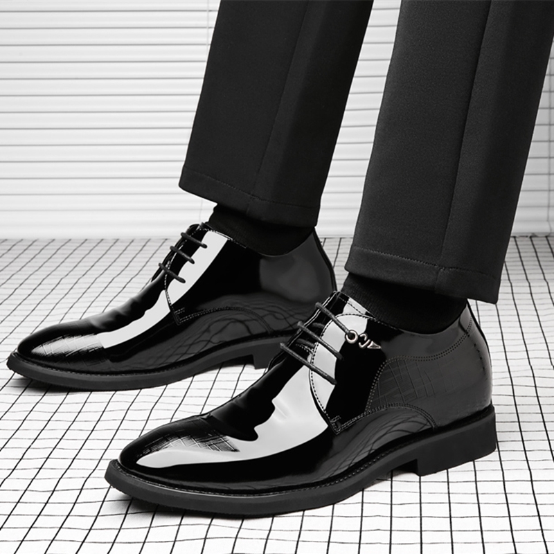 3/6/8 Cm Elevator Shoes Men Dr - Men'S Formal Wear Accessories ulasan dan harga