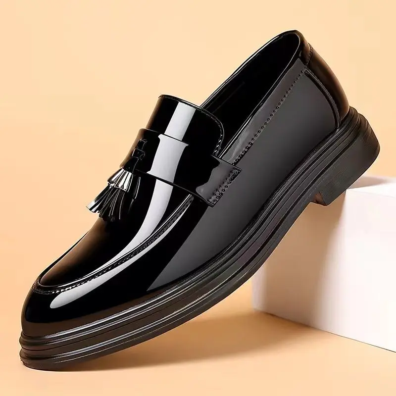 Black Social Shoe for Men Casu - Men'S Formal Wear Accessories ulasan dan harga