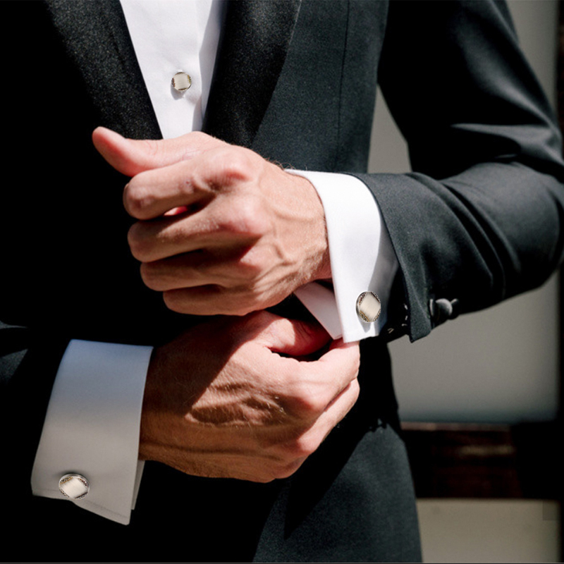 New Ancient Silver Color Cuffl - Cufflinks Silver Set ulasan dan harga
