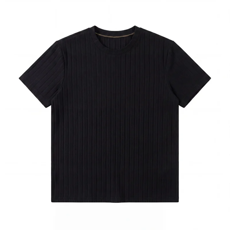 Business Casual Ribbed T Shirt - Men'S Formal Wear Accessories ulasan dan harga