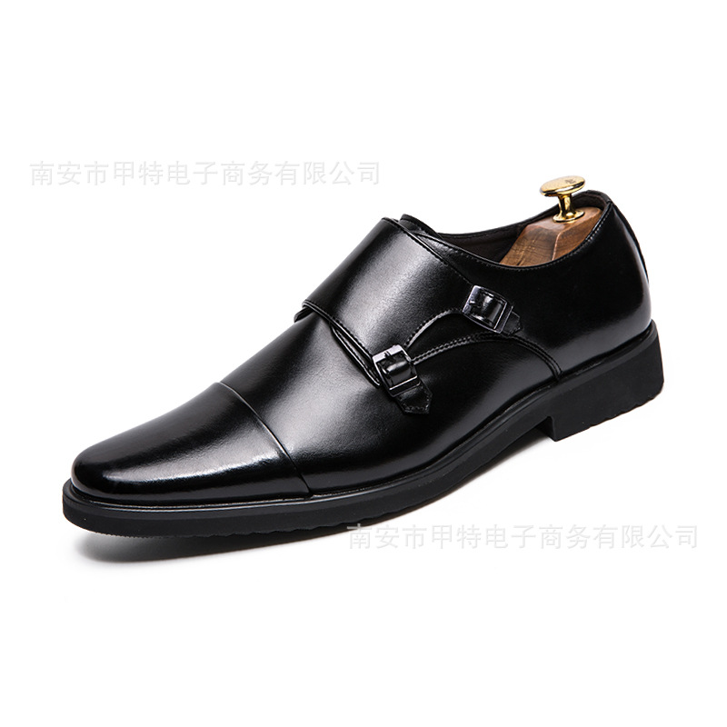 New Men Oxfords Shoes Black an - Men Formal Wear Brown ulasan dan harga