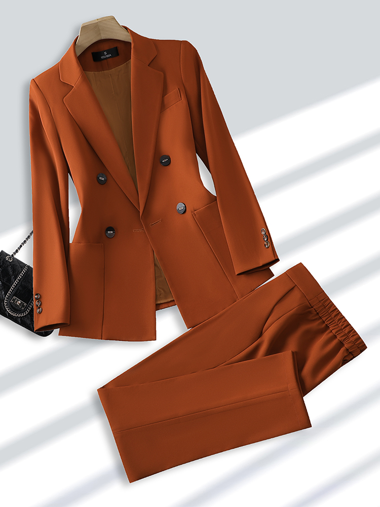Fashion Ladies Pant Suit Forma - Men Formal Wear Shirts ulasan dan harga