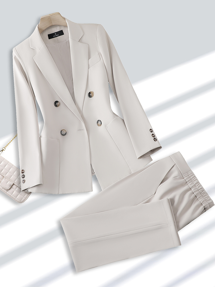 Fashion Ladies Pant Suit Forma - Men Formal Wear Shirts ulasan dan harga