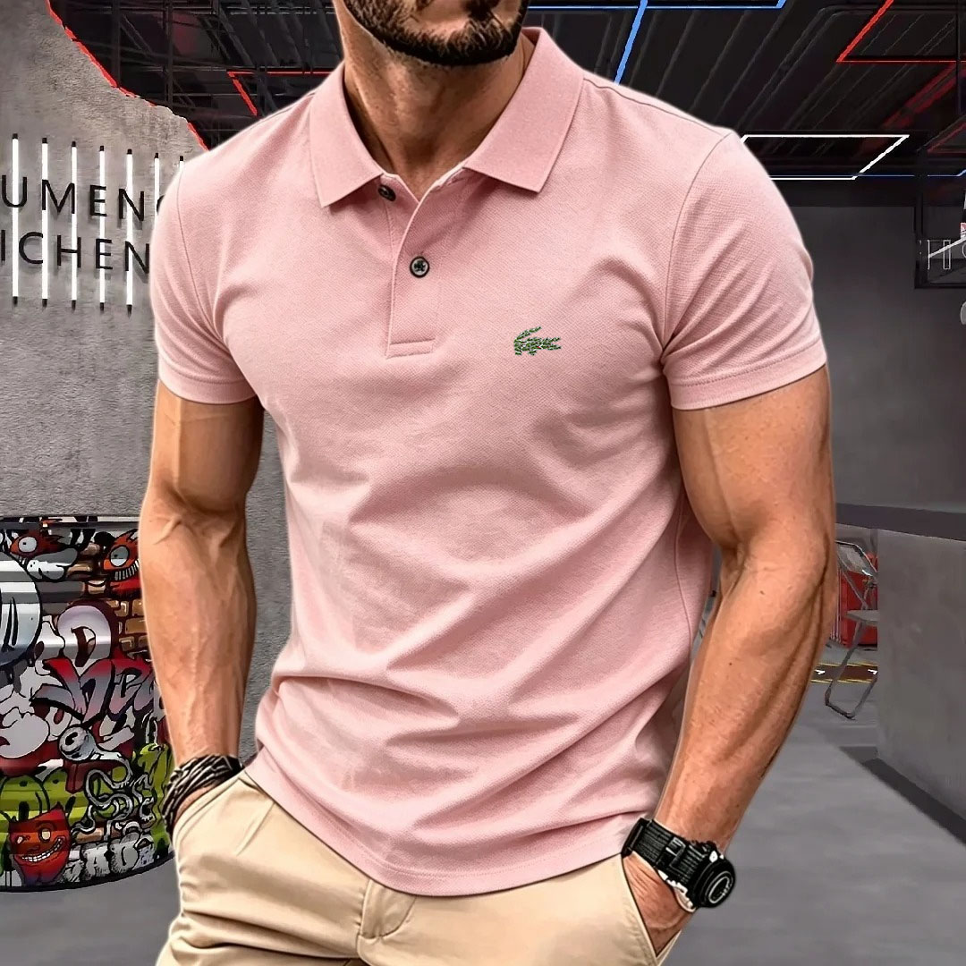 Man Short-Sleeved Polo Shirt L - Men'S Formal Wear Accessories ulasan dan harga
