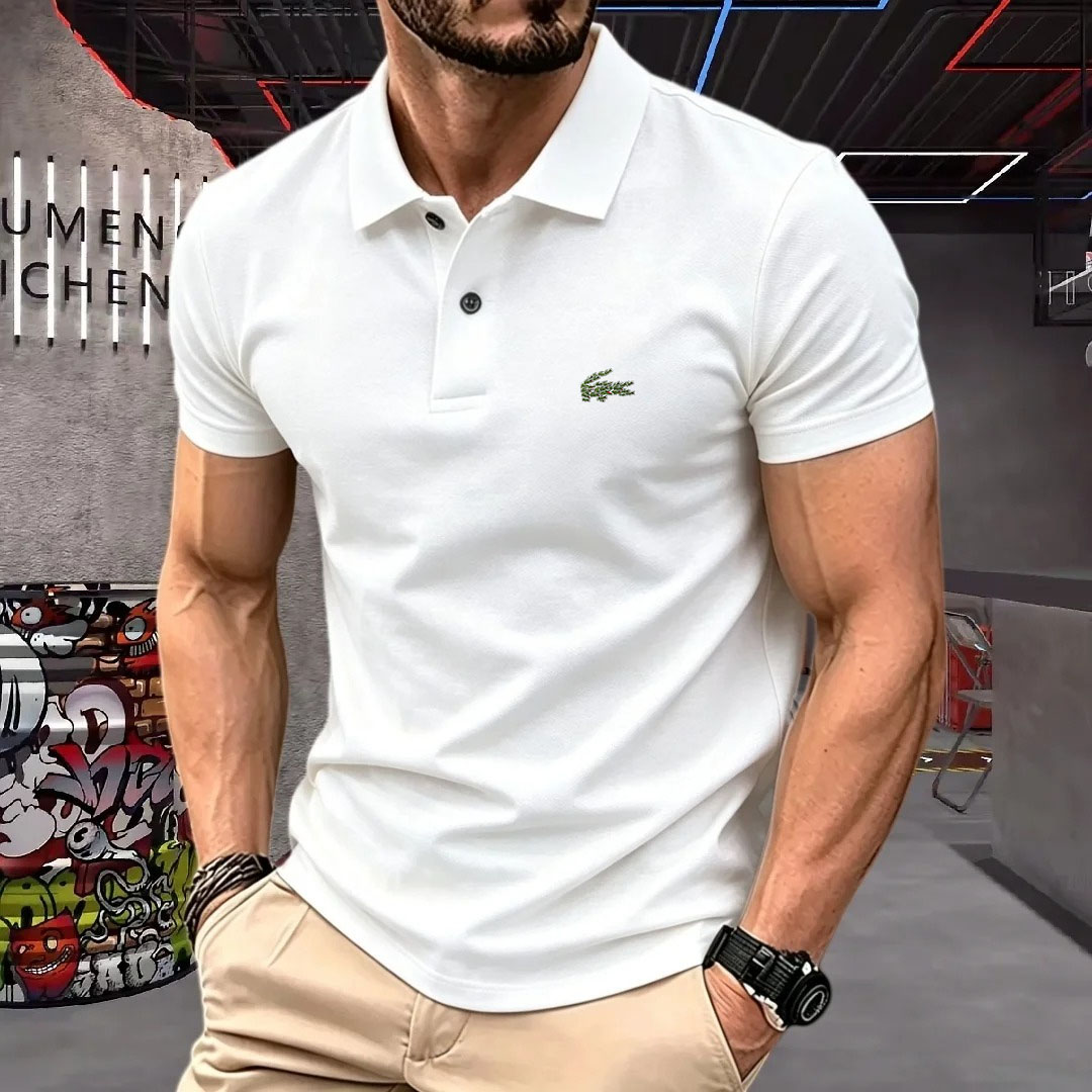Man Short-Sleeved Polo Shirt L - Men'S Formal Wear Accessories ulasan dan harga