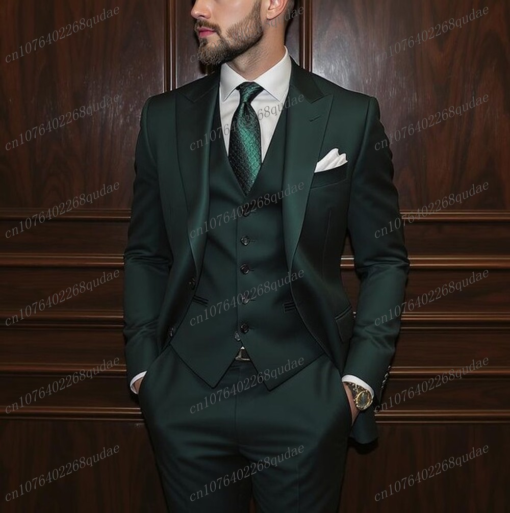 New White Formal Men Suit Wedd - Formal Wear Jersey For Men ulasan dan harga