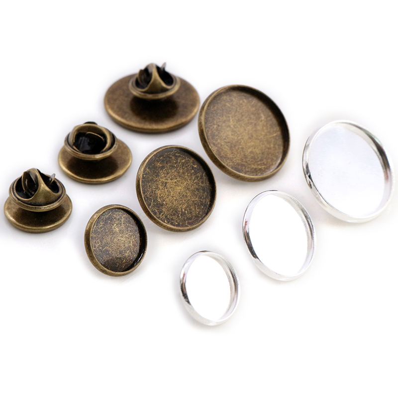 10pcs 12-20mm Inner Size Silve - Cufflinks Silver Set ulasan dan harga