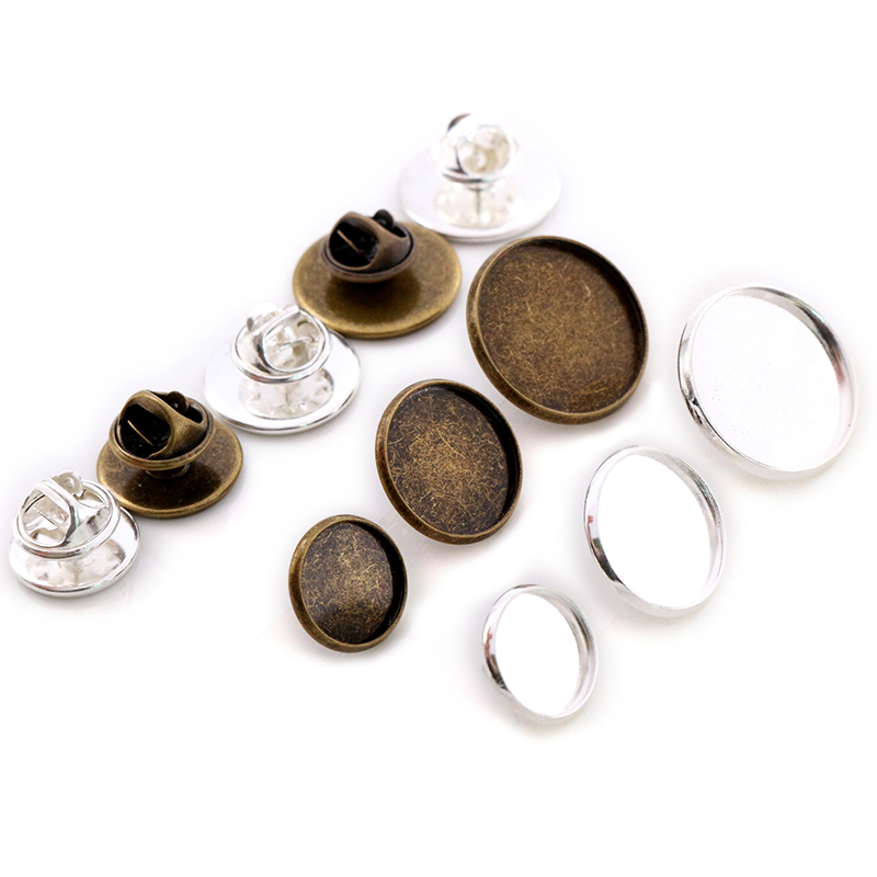 10pcs 12-20mm Inner Size Silve - Cufflinks Silver Set ulasan dan harga
