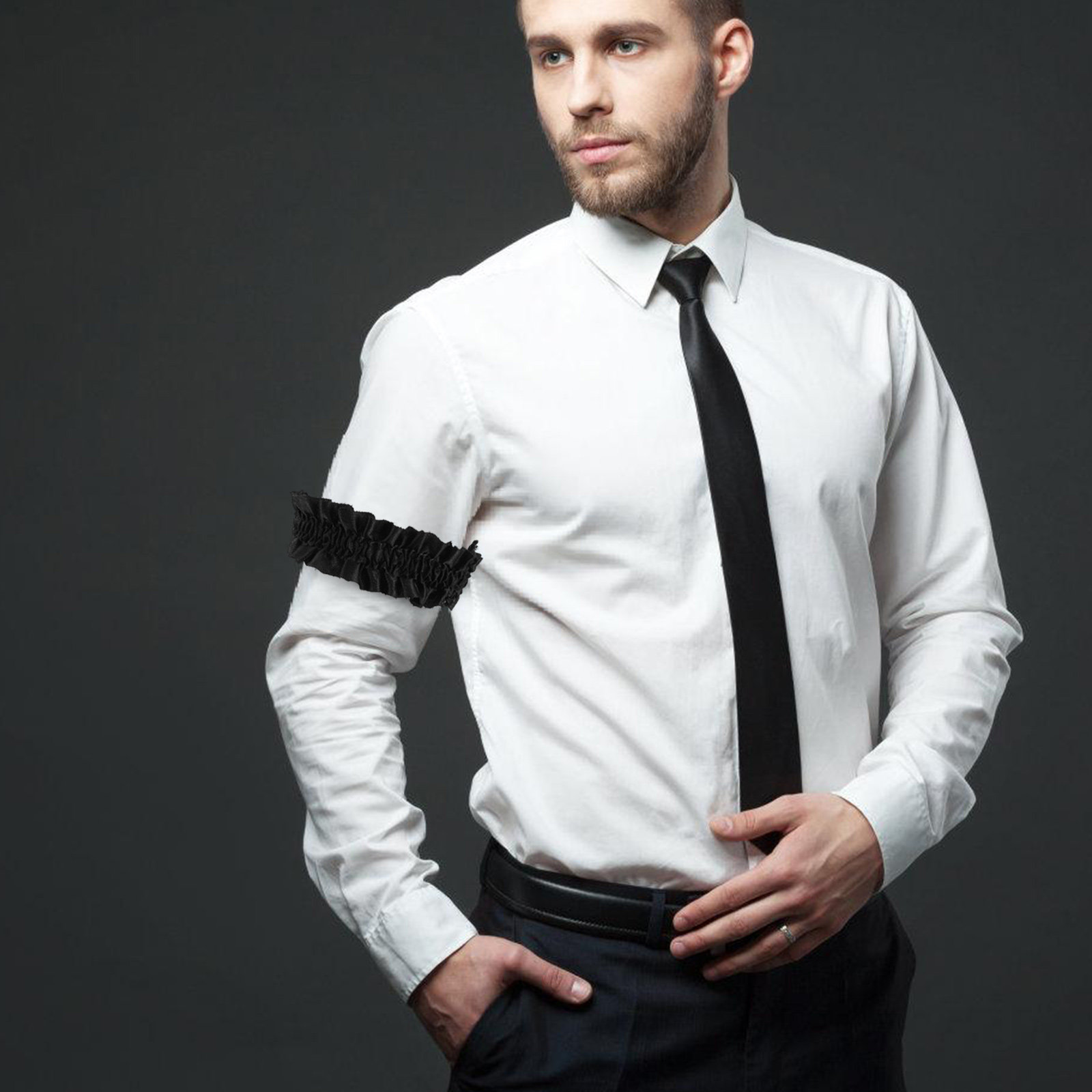 3Pairs Men Shirt Sleeve Garter - Men Formal Wear Shirts ulasan dan harga