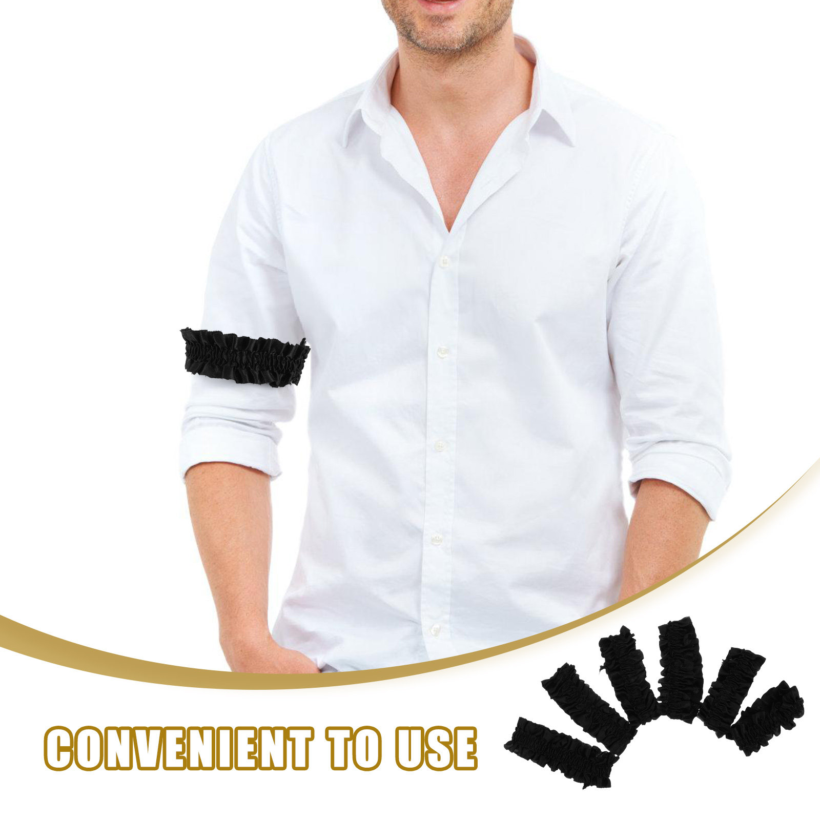 3Pairs Men Shirt Sleeve Garter - Men Formal Wear Shirts ulasan dan harga