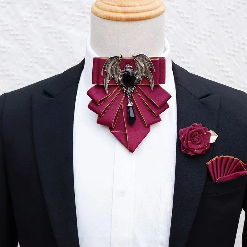 Men's Bow Tie Brooch Set Briti - Men'S Formal Wear Ties ulasan dan harga