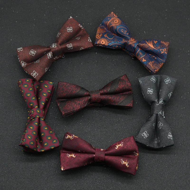 Bow tie men wedding double gro - Men'S Formal Wear Ties ulasan dan harga