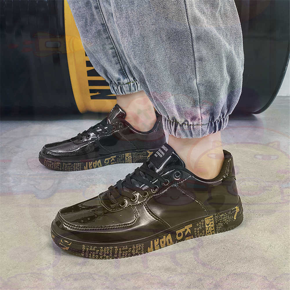 Round Foot Size 45 Sneakers Wh - Formal Men Daily Wear Slippers ulasan dan harga