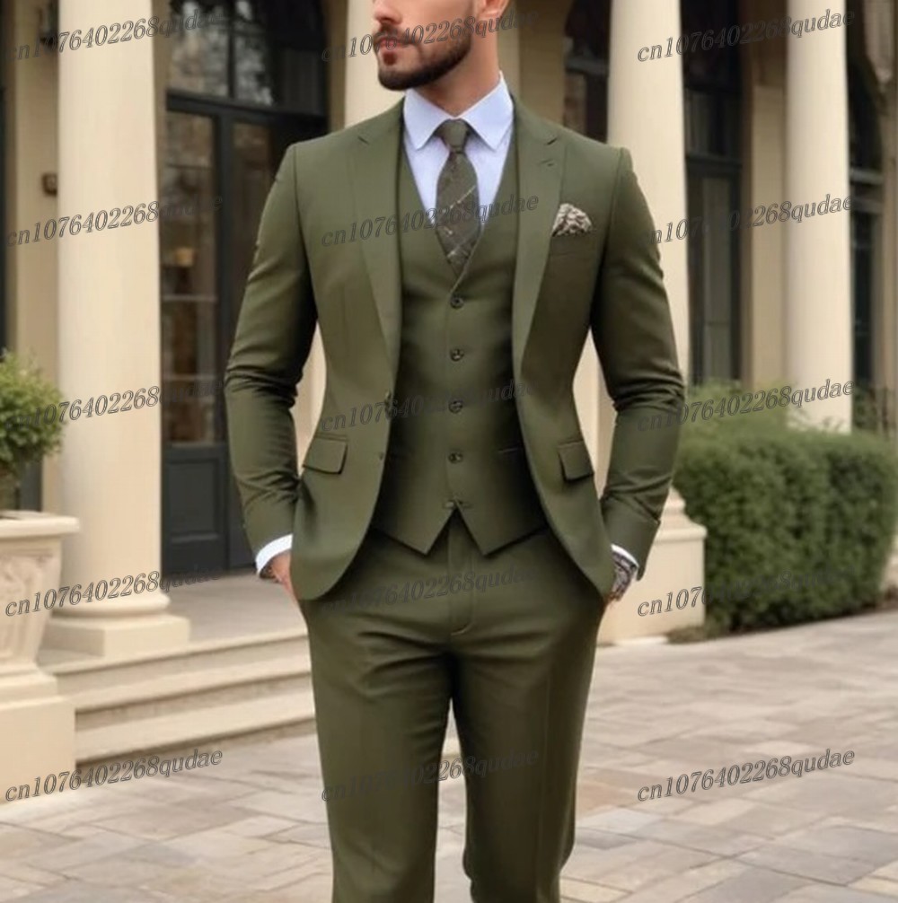 New Formal Ivory Men Suit Wedd - Formal Wear Jersey For Men ulasan dan harga