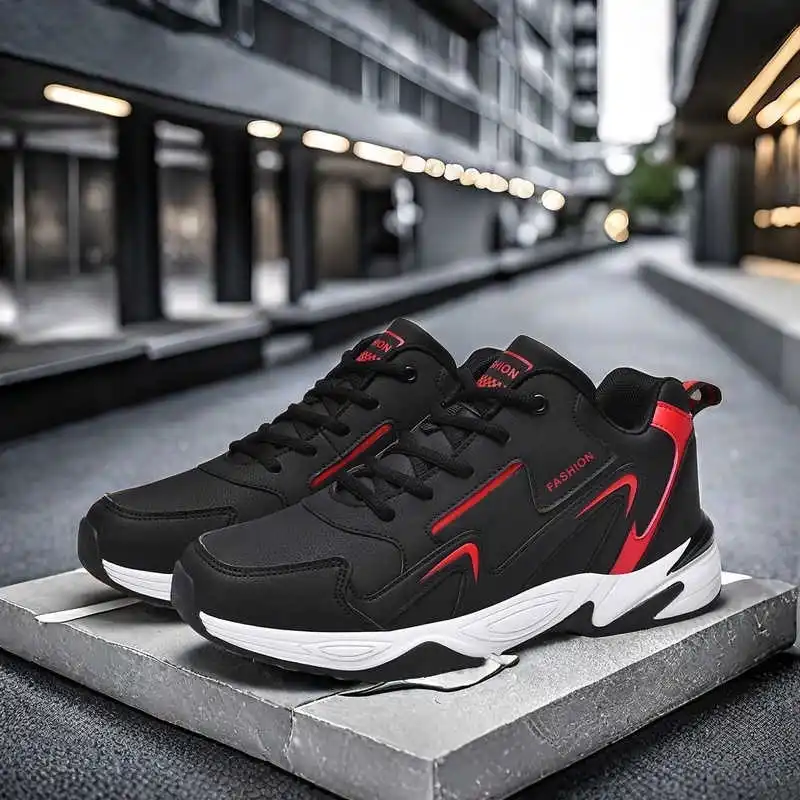 Cold-proof Spring Gym Sneakers - Formal Men Daily Wear Slippers ulasan dan harga