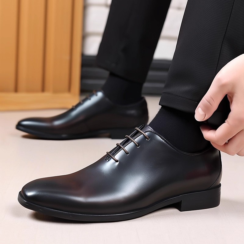 Designer Genuine Leather Mens  - Men Formal Wear Brown ulasan dan harga